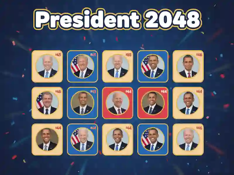 Igra Predsednik 2048 spletu