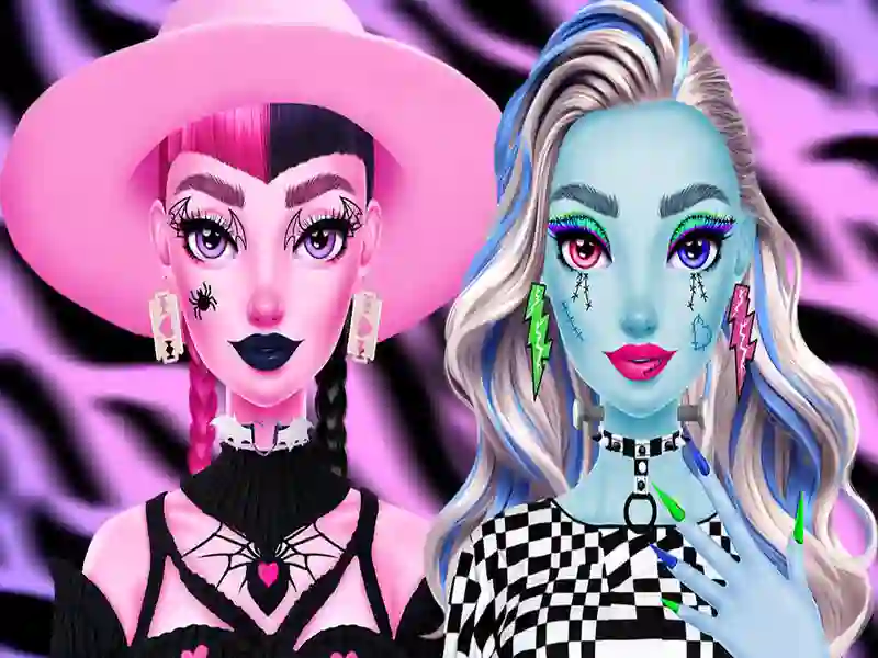 Igra Monsterella: fantazijska ličila spletu Igra Monsterella: fantazijska ličila spletu