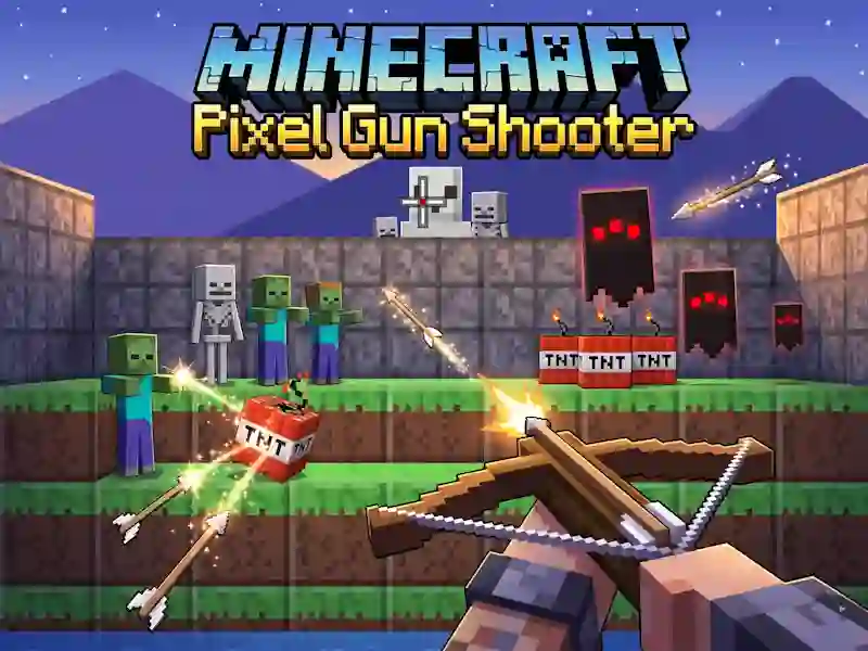 Igra Minecraft Pixel Gun Shooter spletu