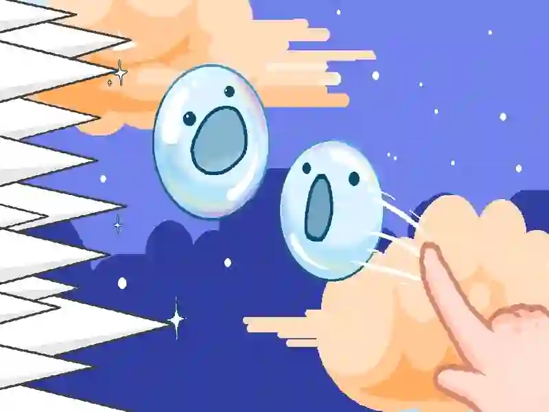 Igra Mehurček navzgor spletu