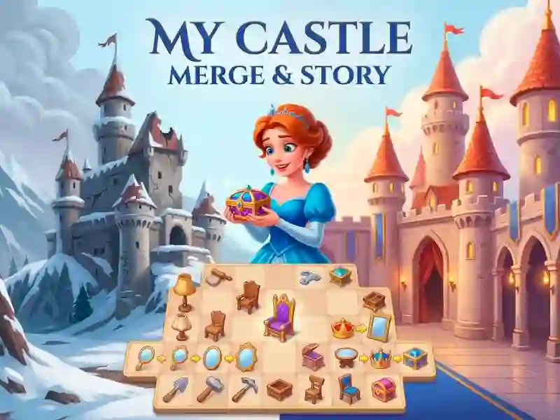 Igra My Castle. Merge & Story spletu