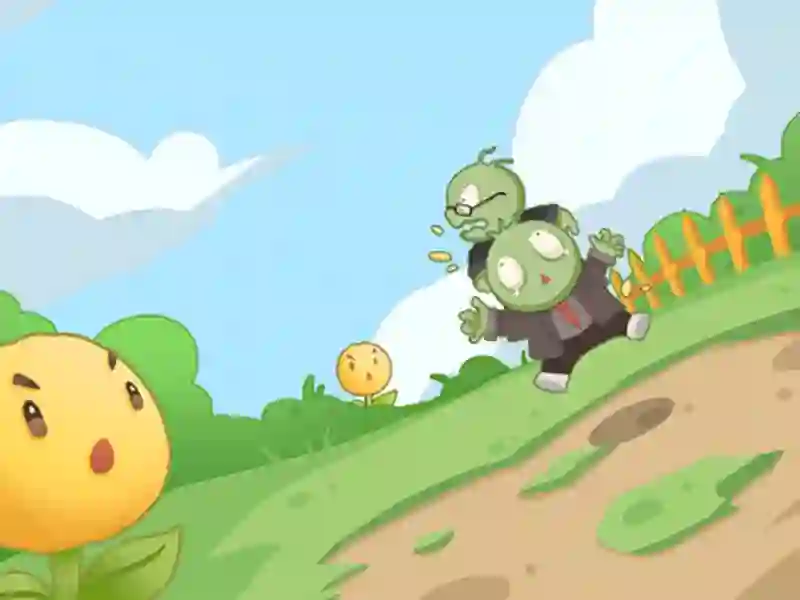 Igra Zombiji proti sončnici spletu