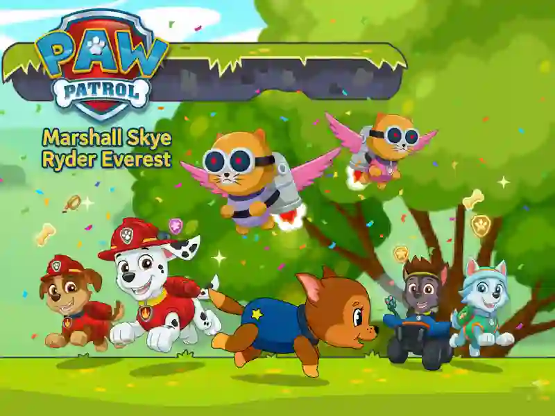 Igra PAW Patrol: Marshall Sky Ryder Everest spletu