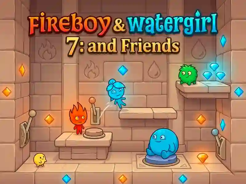 Igra Fireboy & Watergirl 7: and Friends spletu