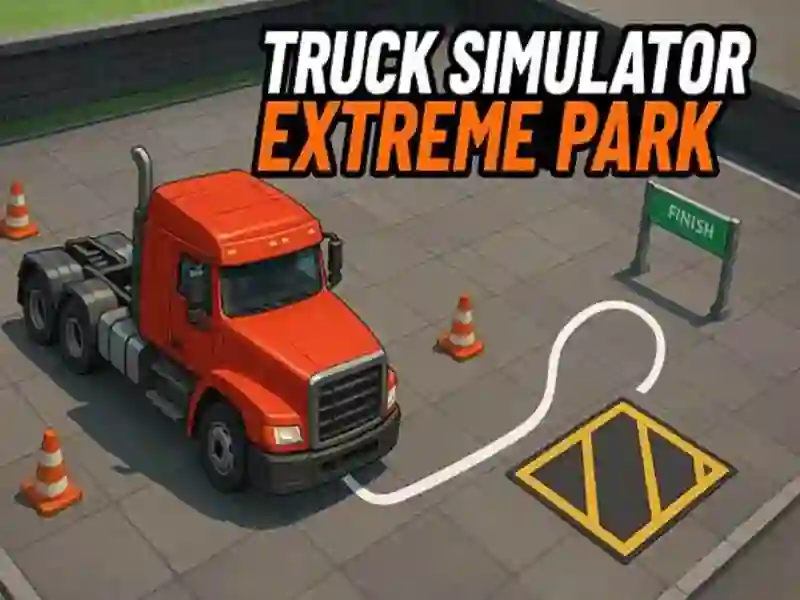 Igra Truck Simulator Ekstremno parkiranje spletu