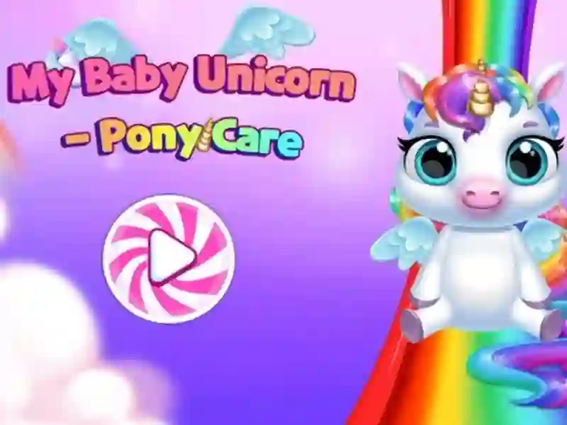 Igra My Baby Unicorn: Pony Care spletu