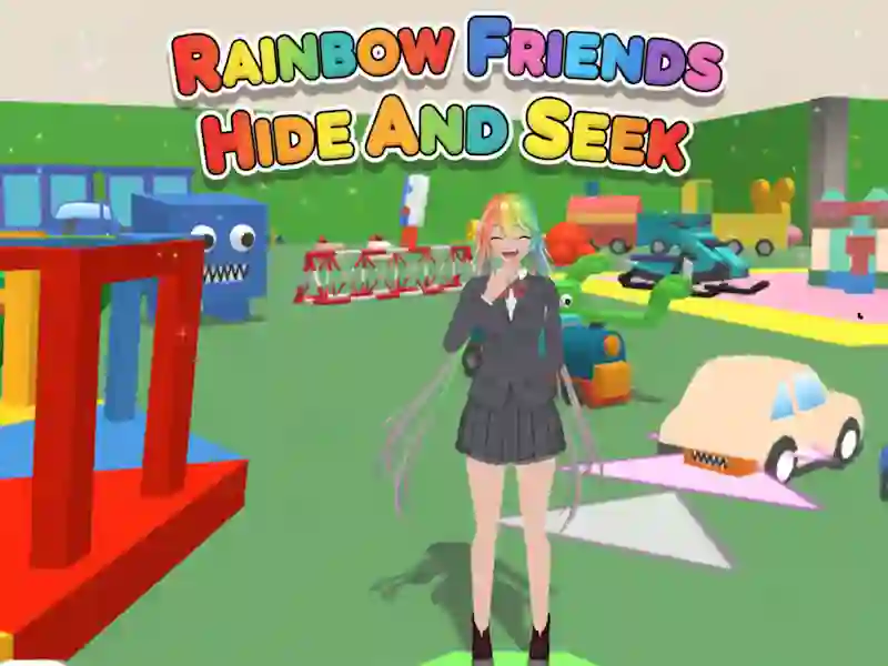 Igra Hide and Seek Rainbow Friends spletu
