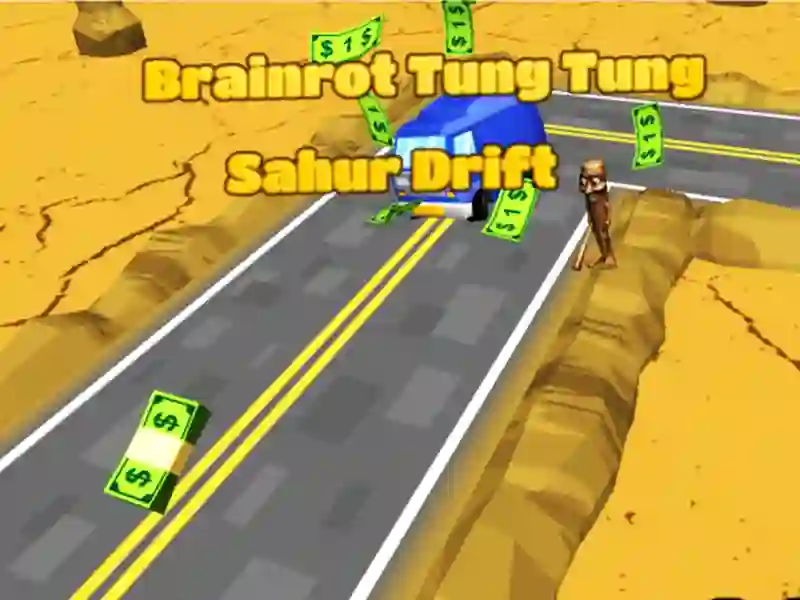 Igra Brainrrot Tung Tung Sahur Drift spletu