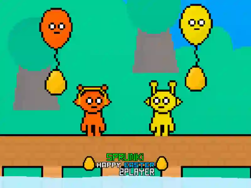 Igra Vesele velikonočne praznike Sprunks 2 Players spletu