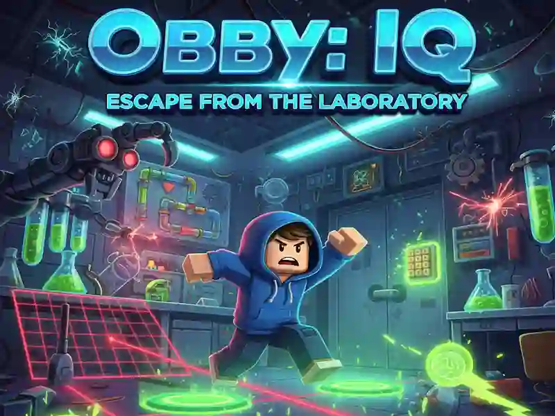 Igra Obby: IQ Lab Escape spletu