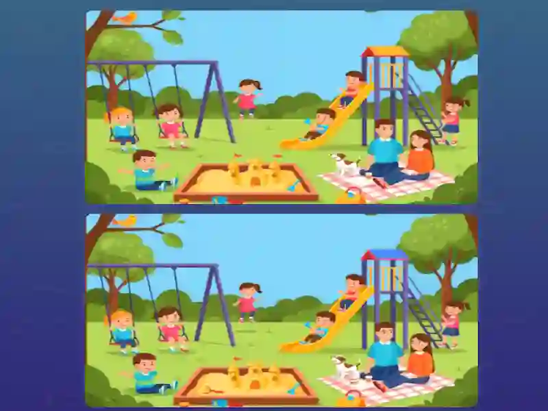 Igra Poiščite razlike spletu