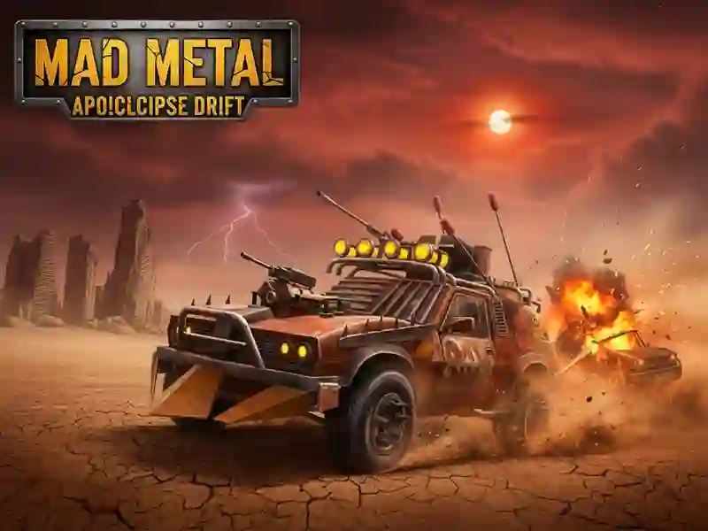 Igra Mad Metal: Apocalypse Drift spletu