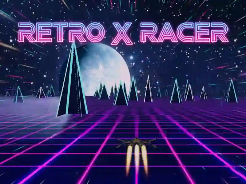 Igra Retro x Racer spletu