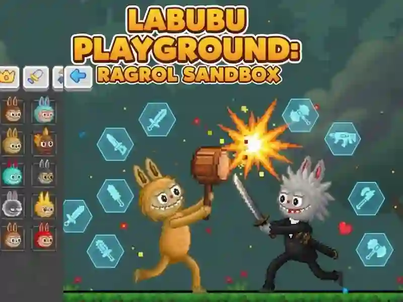 Igra Labubu: Punčke iz cunj spletu