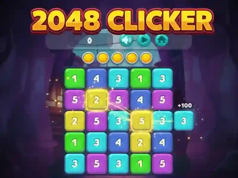 Igra 2048 Kliker spletu