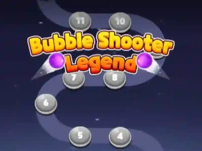 Igra Shooter z mehurčki: legenda spletu