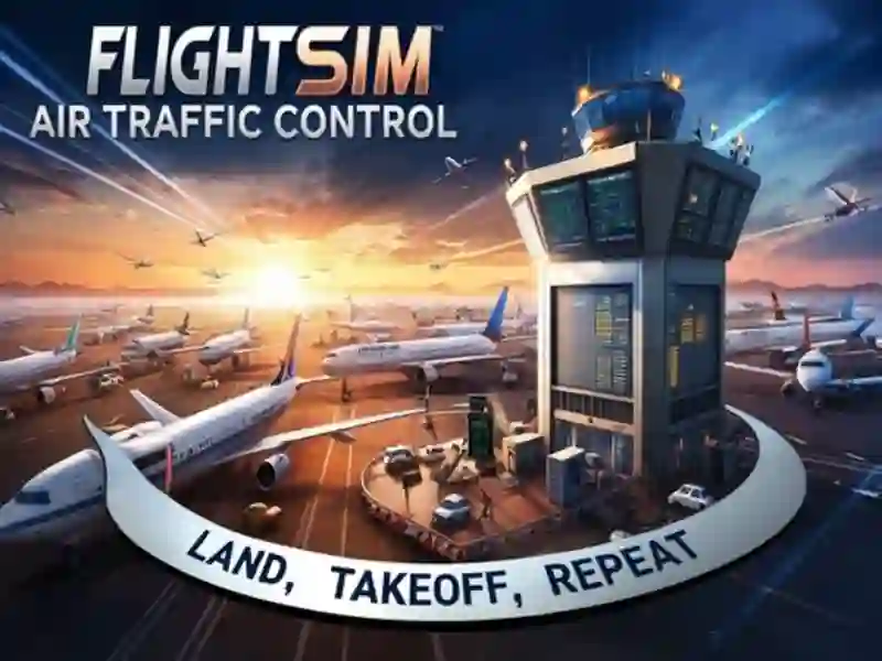 Igra Simulator letenja: nadzor zračnega prometa spletu