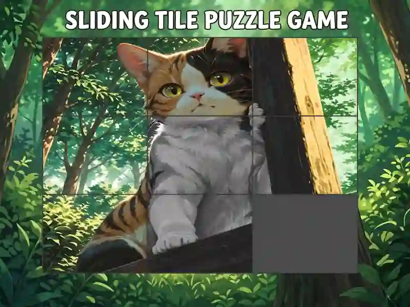 Igra Sliding Tile Puzzle Game spletu