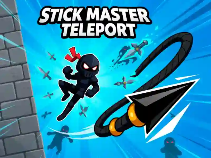 Igra Stickman: Mojster teleportacije spletu