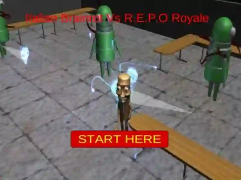 Igra Italijanski Braynrot proti repo: Royal Battle spletu