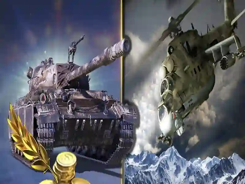 Igra Vojna strategija. Tanki in helikopterji. spletu