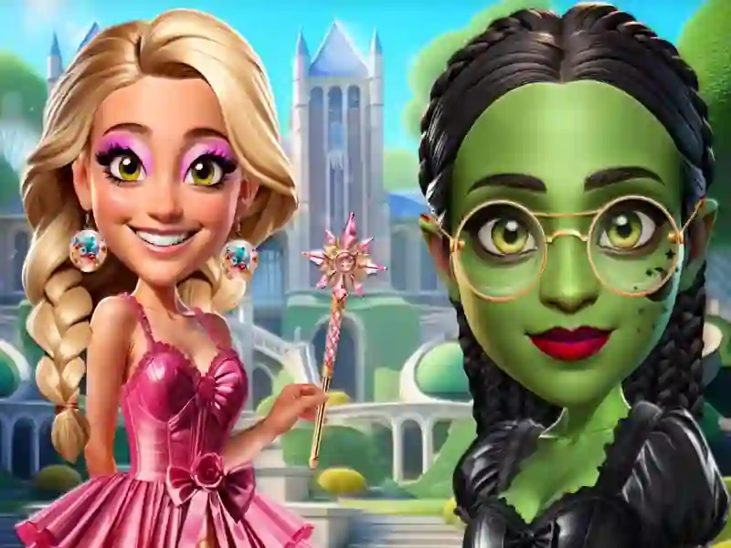 Igra Najboljši prijatelji: čarovnica in vila spletu