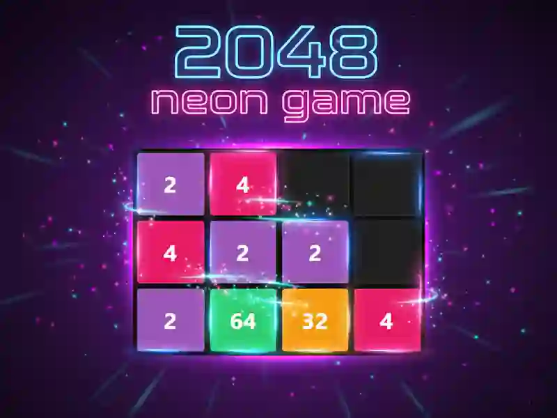 Igra Neonska igra 2048 spletu