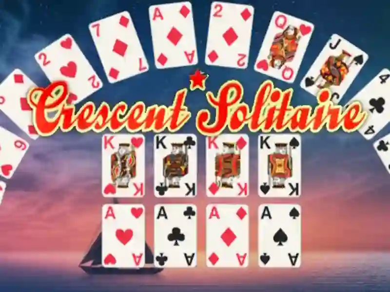 Igra Polmesec Solitaire spletu