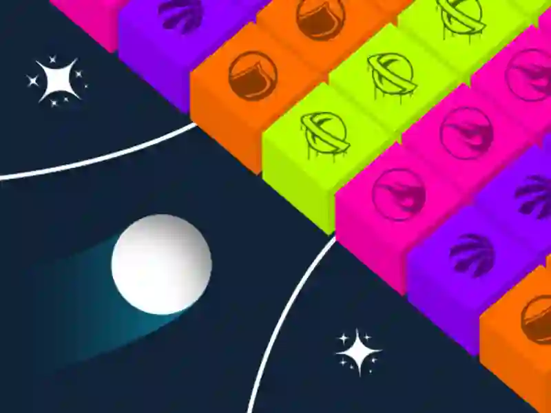 Igra Igra z barvno žogo spletu