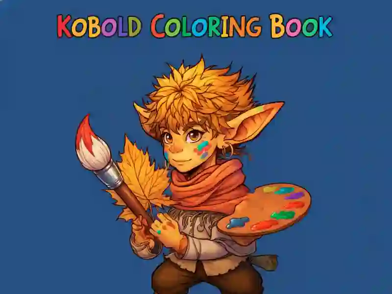 Igra Pobarvanka: Kobold spletu