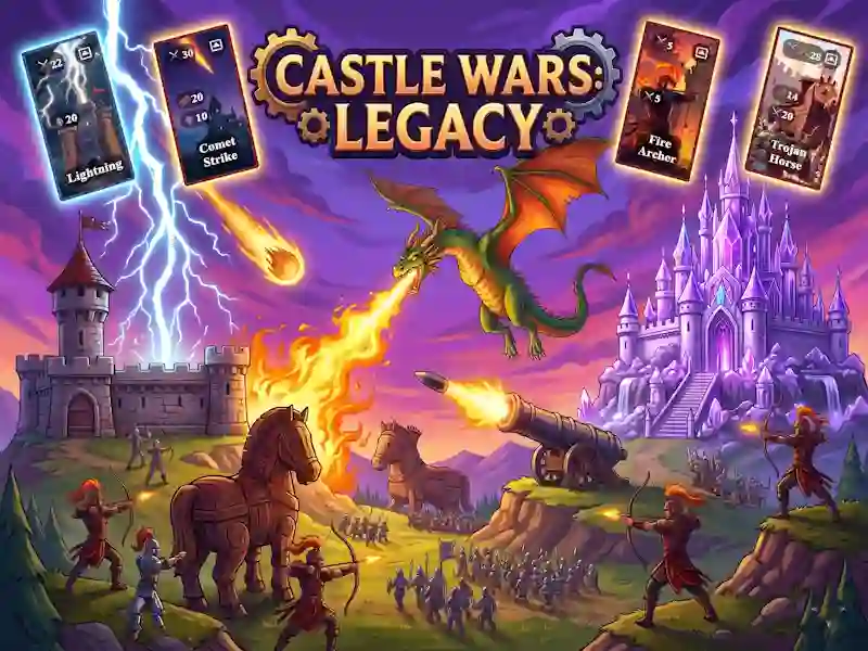 Igra Castle Wars: Legacy spletu