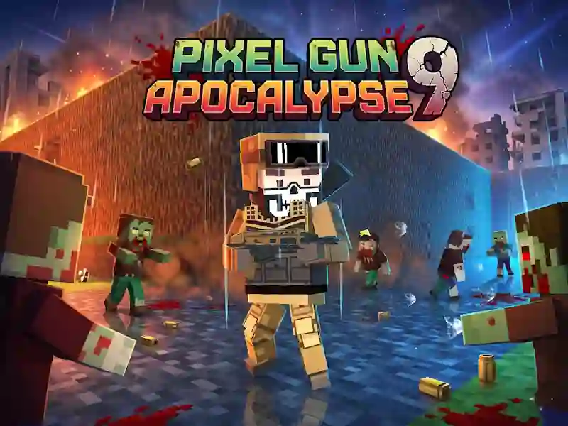 Igra Pixel gun apocalypse 9 spletu