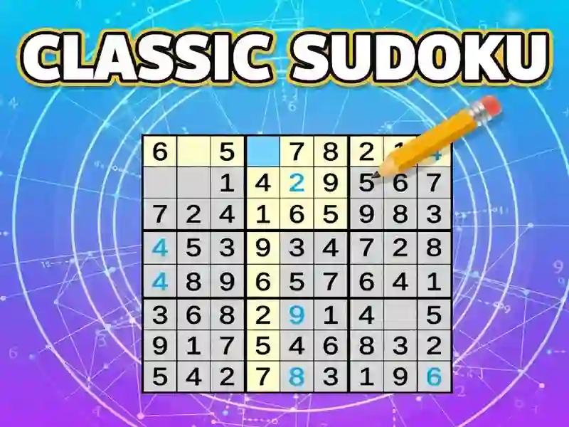 Igra Klasični sudoku spletu