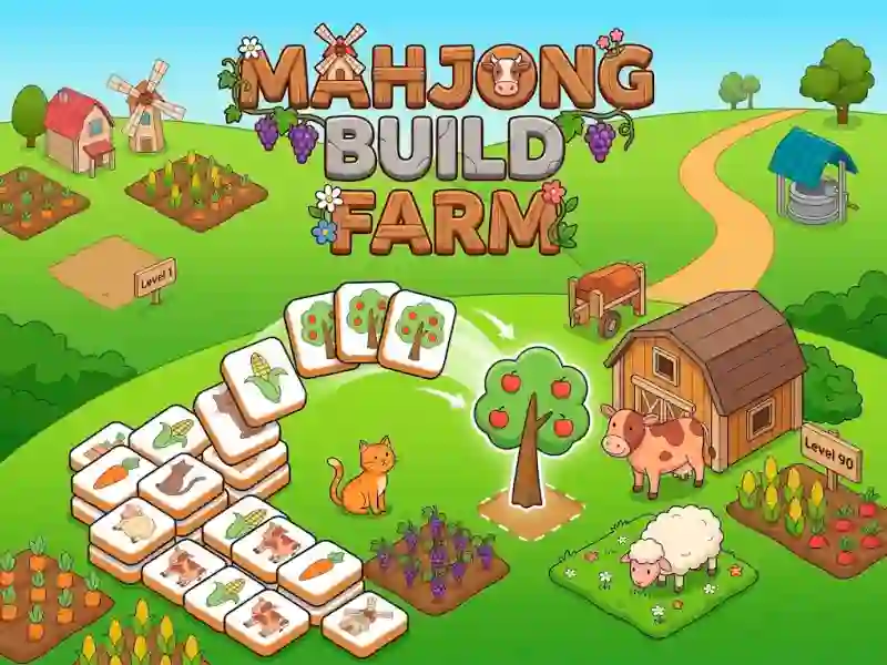Igra Mahjong Build Farm spletu