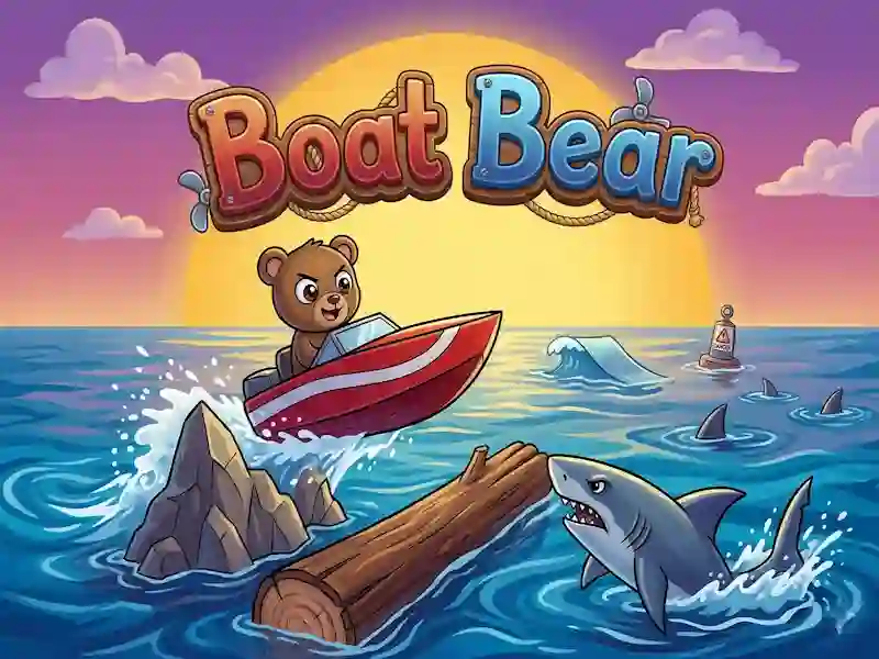 Igra Boat Bear spletu