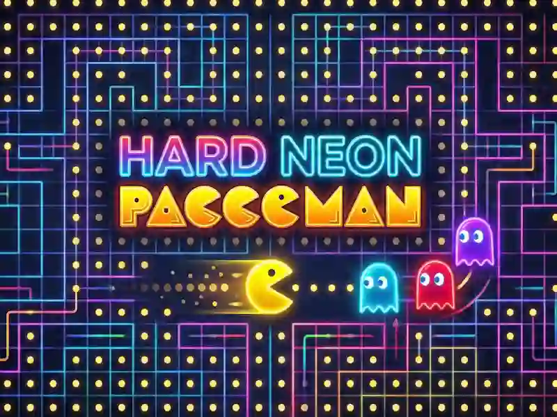 Igra Trdi neonski pacman spletu