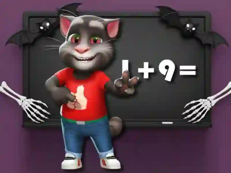 Igra Tomov matematični izziv za noč čarovnic spletu