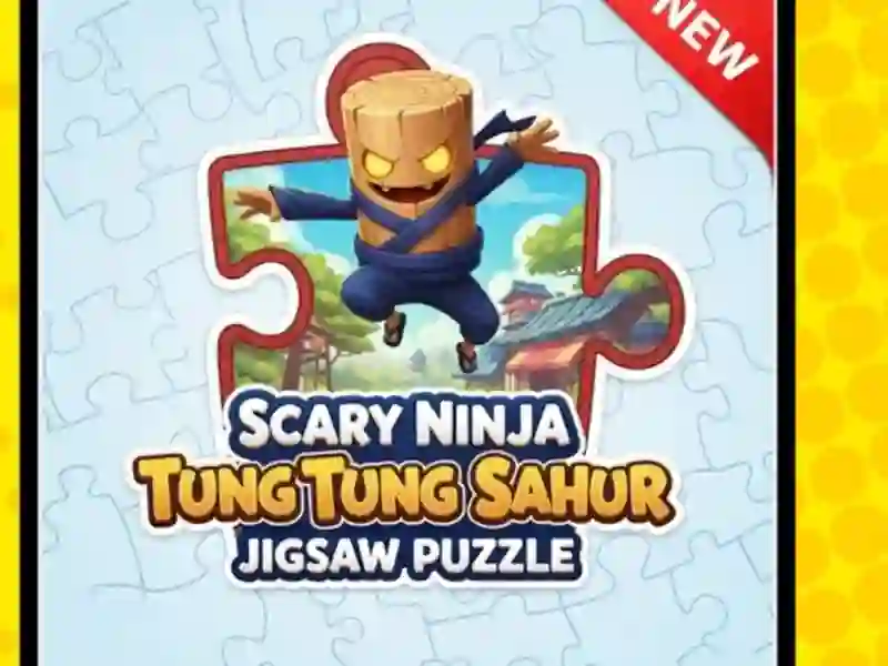 Igra Puzzle: Grozni Ninja Tung Tung Sahur spletu
