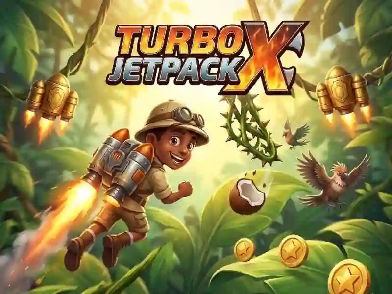 Igra Turbo Jetpack X spletu