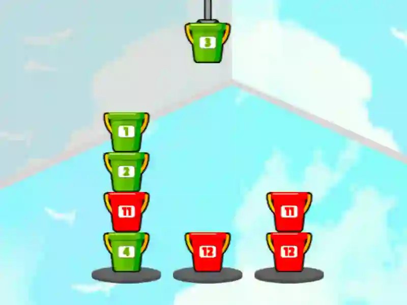 Igra Razvrsti vedra spletu