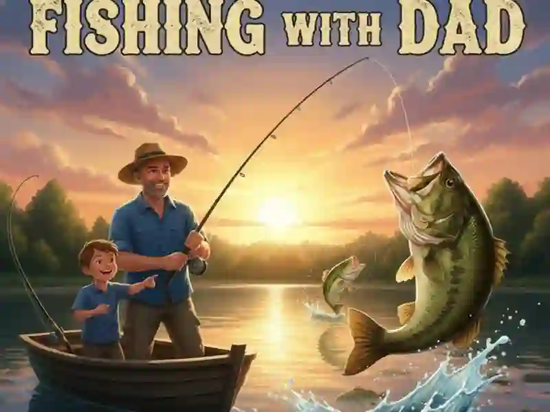 Igra Ribolov z očetom spletu