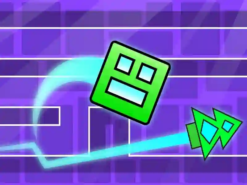 Igra Geometrija Dash: Zemljevidi labirintov 2 spletu