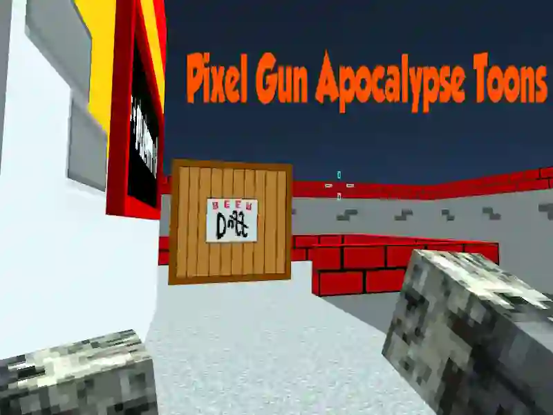 Igra Apokalipsa orožja pixel: risanke spletu