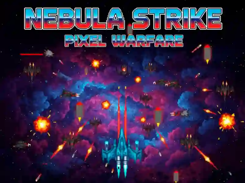 Igra Nebula Strike: Pixel War spletu