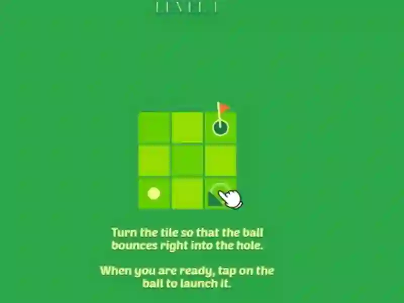 Igra Uganka: golf spletu