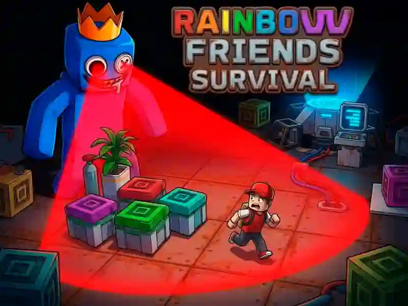 Igra Rainbow Friends Survival spletu