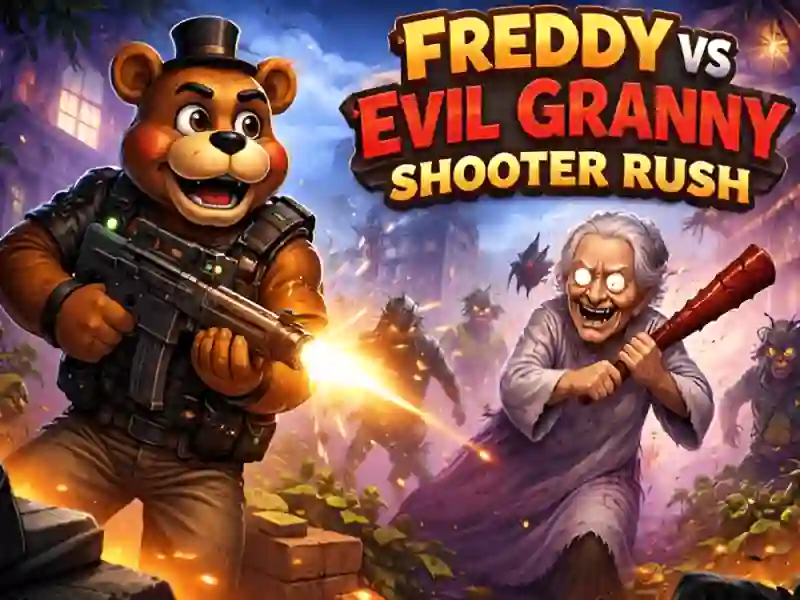 Igra Freddy vs Evil Granny: Strelec spletu