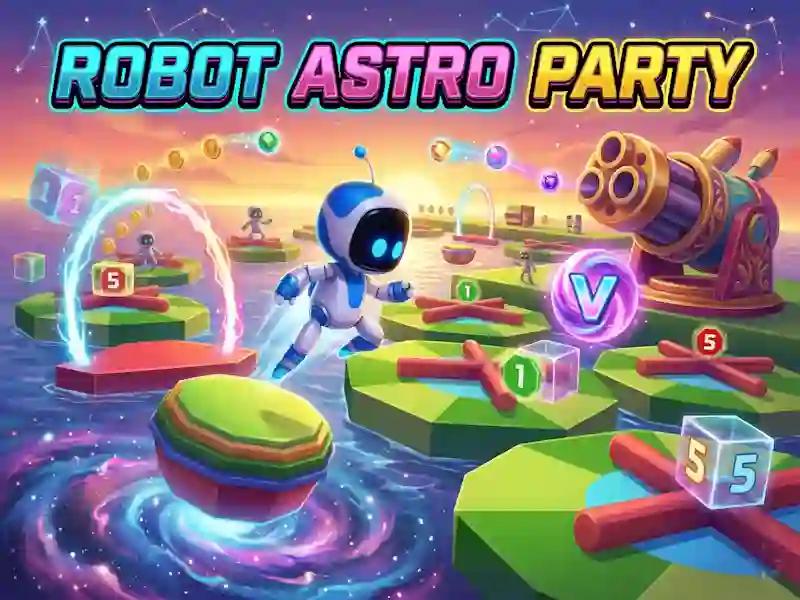 Igra Robot Astro Party spletu