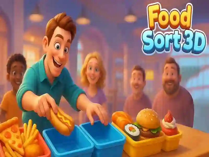 Igra Razvrščanje hrane 3D spletu