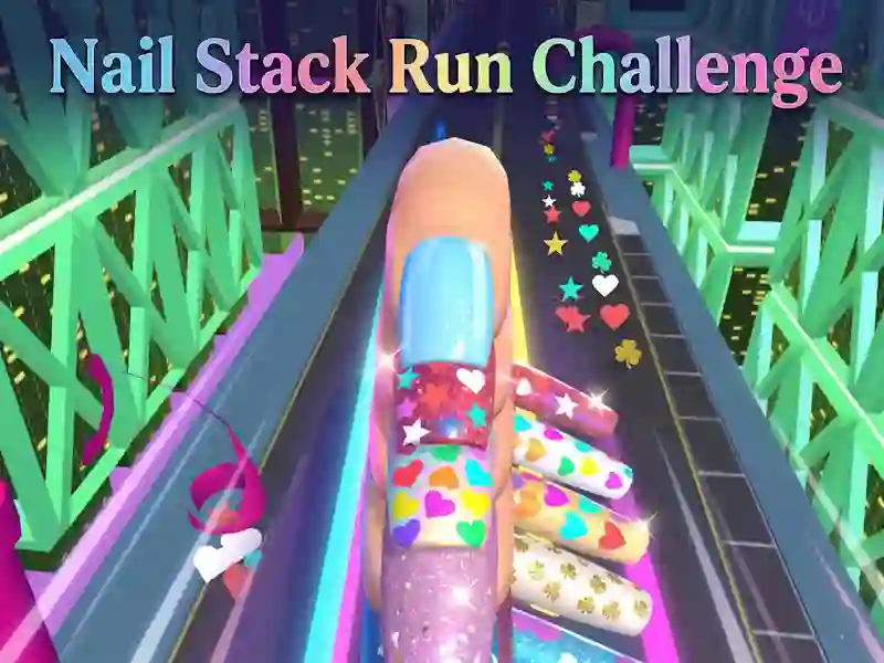 Igra Nail Stack Run Challenge spletu